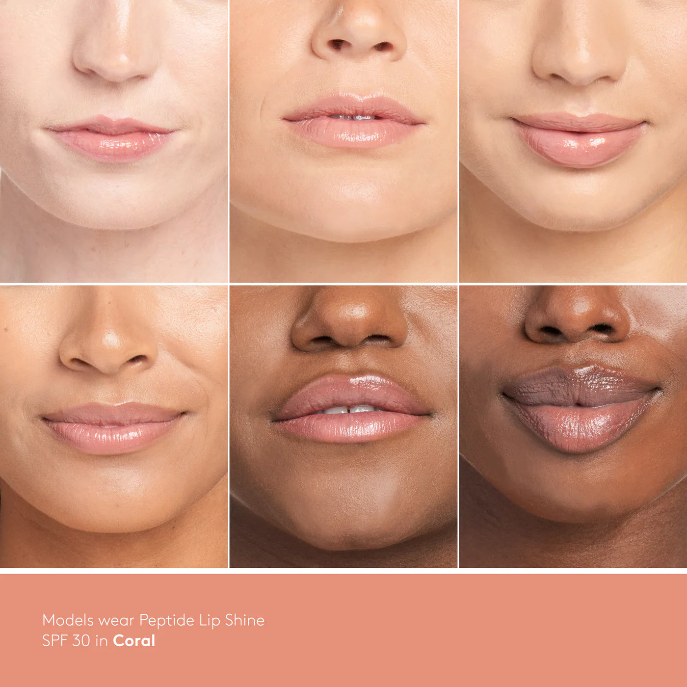 Peptide Lip Shine SHADE CORAL SPF 30