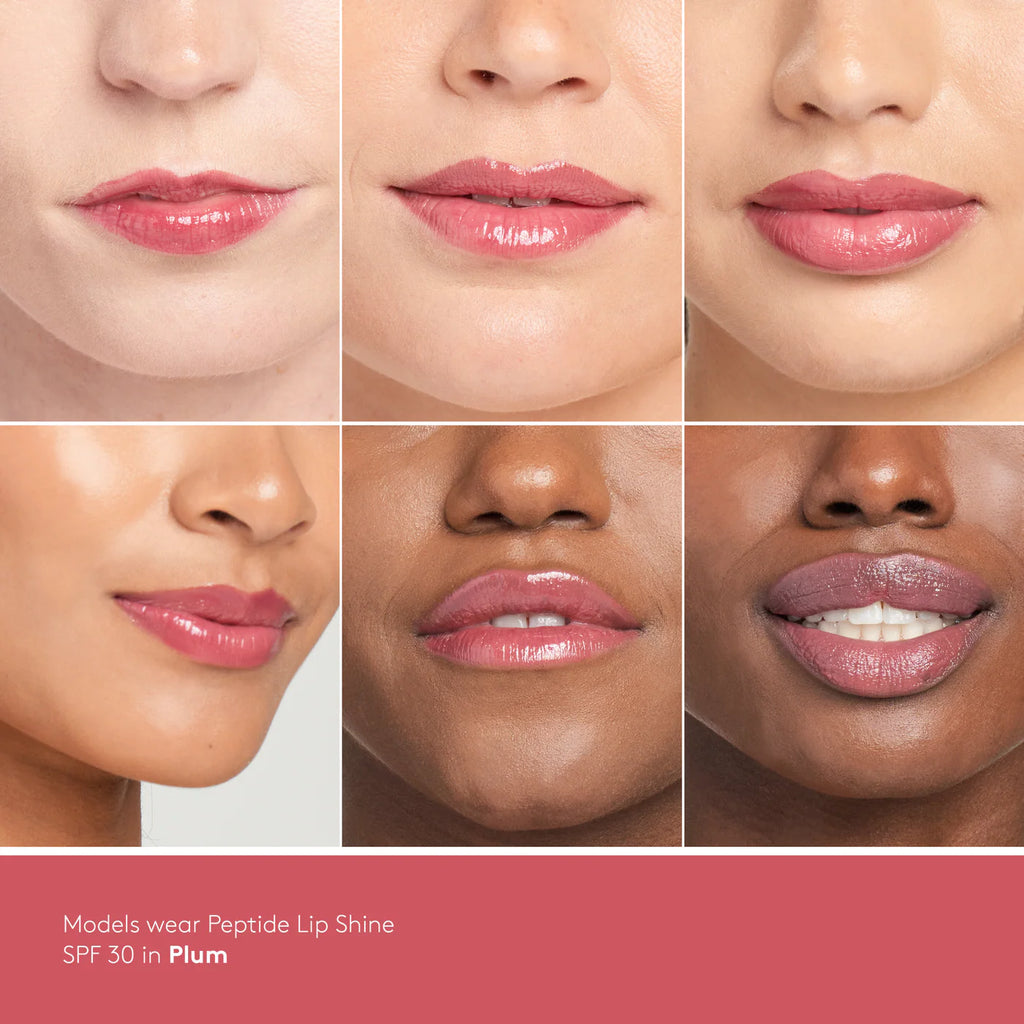 Peptide Lip Shine SHADE PLUM SPF 30
